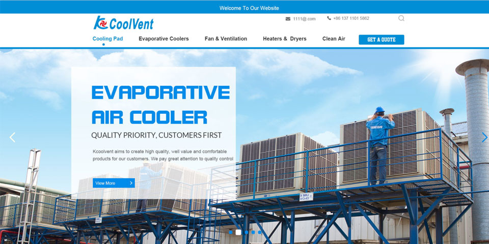 New KCoolVent Website